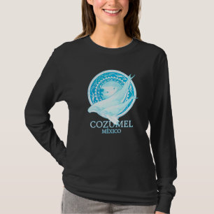 Camiseta Ballenas Jorobadas Cozumel México Buceo