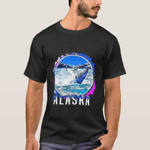 Camiseta Ballenas Juneau, Capital Del Estado De Alaska, En