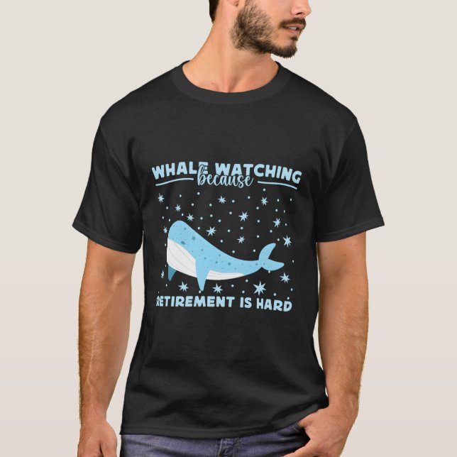 Camiseta Ballenas Mirando Porque El Retirador Es Una Ballen (Anverso)