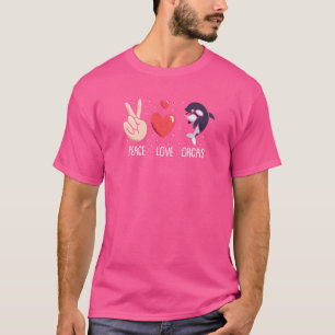 Camiseta Ballenas Niños Paz Orcas Orca