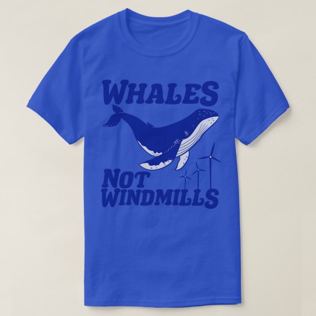 Camiseta Ballenas no molinos de viento (Diseño del anverso)