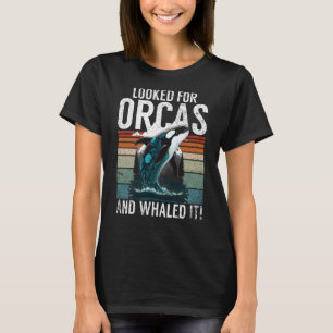 Camiseta Ballenas observan delfín ballena diciendo ballena