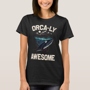Camiseta Ballenas Observan Delfín Pottwhal Diciendo Orca B