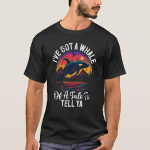 Camiseta Ballenas Observan Delfín Pottwhal  Diciendo Orca B