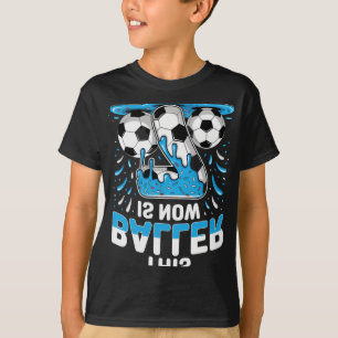Camiseta Baller ahora es 7 helado goteo hombres mujeres jue