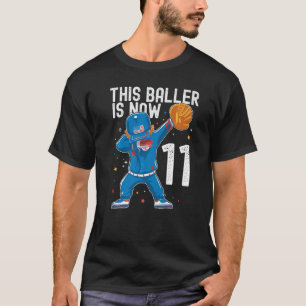 Camiseta Baller Baller Jugador B de Béisbol de 11 años