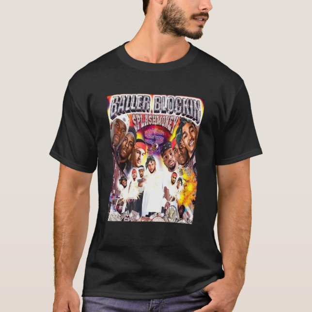 Camiseta Baller Blockin Splash Money Records Presenta 1 (Anverso)