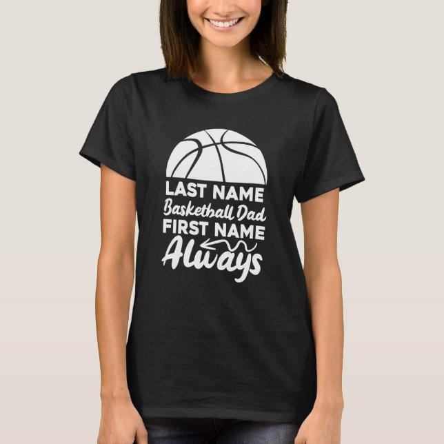 Camiseta Baller Father Player Hooping Bball Hoops  Basketba (Anverso)