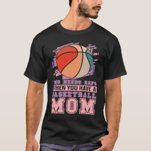 Camiseta Baller Madre Pelota Jugador Bball Hoops Baske