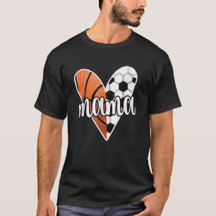 Camiseta Baller Mamá Orgulloso jugador de baloncesto Ball M