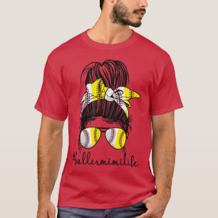 Camiseta Baller Mimi Life Softball Baseball Mimi Grandma