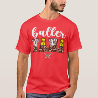 Camiseta Baller Nana Baseball Softball Nana Grandma 