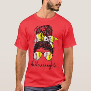 Camiseta Baller Nanny Life Softbol Nanny Abuela