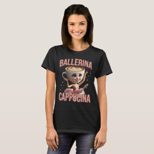 Camiseta Ballerina Cappuccina - Meme Italiano de Brainrot