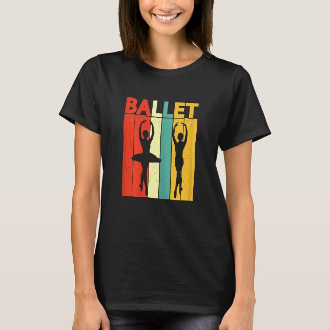 Camiseta Ballerina Chica Ballet Barre Ballet Bailarina Poin (Anverso)