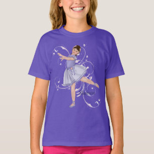 Camiseta Ballerina Chica Pastel