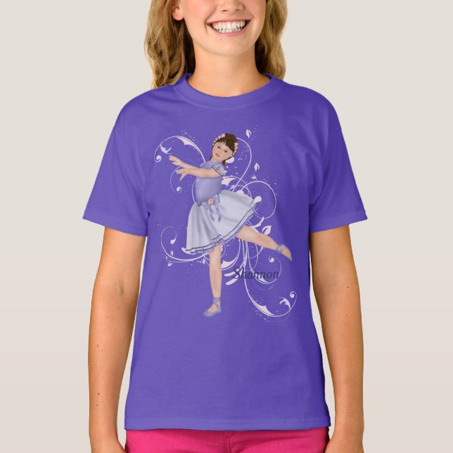 Camiseta Ballerina Chica Pastel (Anverso)