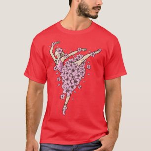 Camiseta Ballerina con bailarina y hada de ballet y ballet