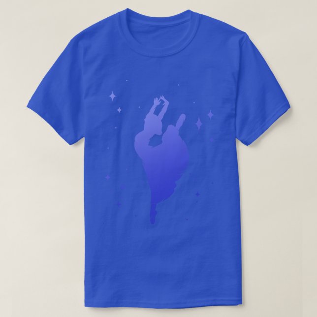 Camiseta Ballerina Dance Dance Dancer Silhouette (Diseño del anverso)