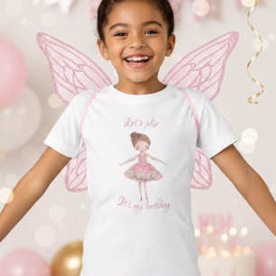 Camiseta Ballerina Dancer Birthday Party