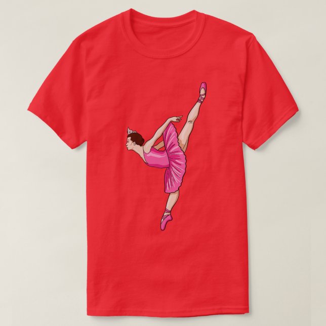 Camiseta Ballerina Dancing (Diseño del anverso)