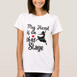 Camiseta Ballerina Mom Tee, Dance Mom Shirt