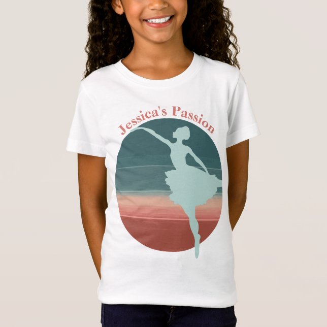 Camiseta Ballerina personalizada (Anverso)
