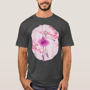 Camiseta Ballerina Sakura Ballet bailarina Cherry Blossom B