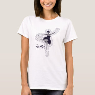 Camiseta Ballerina Silhouette