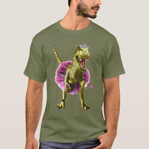 Camiseta Ballerina T-Rex Dinosaur