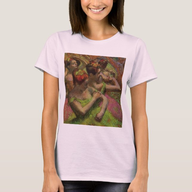 Camiseta Ballerinas Adjusting Their Dresses (Edgar Degas) (Anverso)