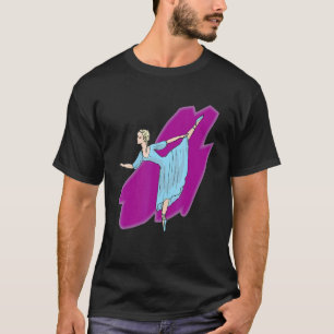Camiseta Ballet artístico Ballerina Pointe Barr Gráfico 5