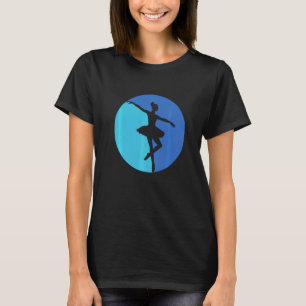 Camiseta Ballet artístico Ballerina Pointe Barr Gráfico 5