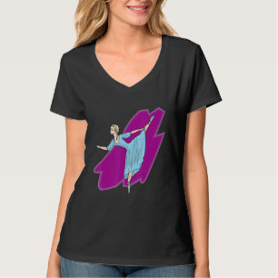 Camiseta Ballet artístico Ballerina Pointe Barr Gráfico 5