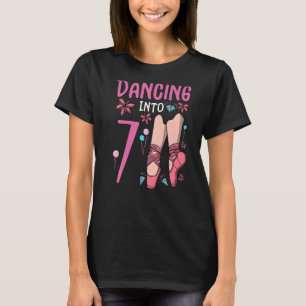 Camiseta Ballet bailando en ballet Ballet Ballet de 7 cumpl