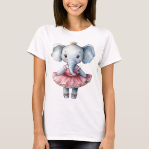 Camiseta Ballet bailarín de elefante lindo