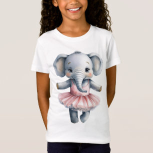Camiseta Ballet bailarín de elefante lindo