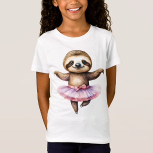 Camiseta Ballet bailarín de eslogan suave