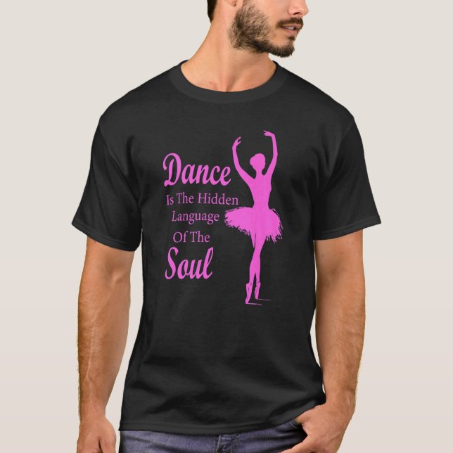 Camiseta Ballet Ballerina Dance es el lenguaje oculto de t (Anverso)