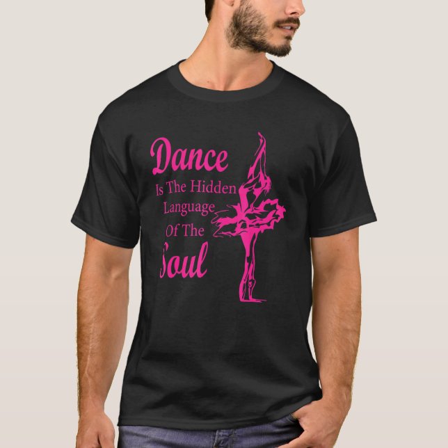 Camiseta Ballet Ballerina Dance es el lenguaje oculto de t (Anverso)