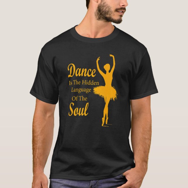 Camiseta Ballet Ballerina Dance es el lenguaje oculto de t (Anverso)