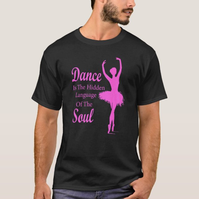 Camiseta Ballet Ballerina Dance es el lenguaje oculto de t (Anverso)