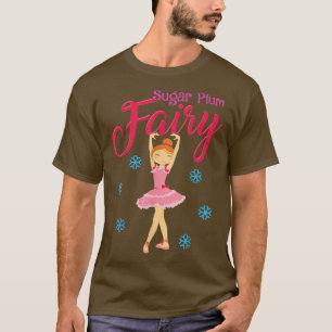 Camiseta Ballet Ballerina Navidades de danza Sugar Pluma Fa