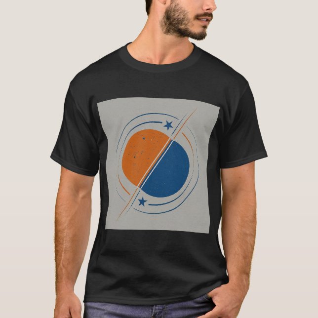Camiseta "Ballet celeste: Sistema Estrella Binario (Anverso)
