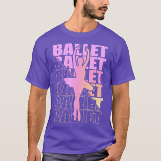 Camiseta Ballet Chica Ballerina Baile 14