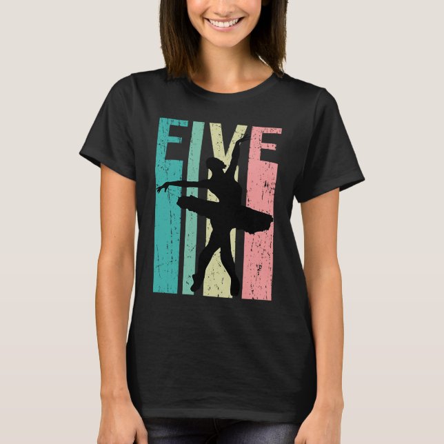 Camiseta Ballet chicas Ballet Baloncesto 5 cumpleaños Baila (Anverso)