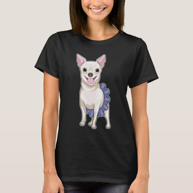 Camiseta Ballet Chihuahua Ballerina (Anverso)