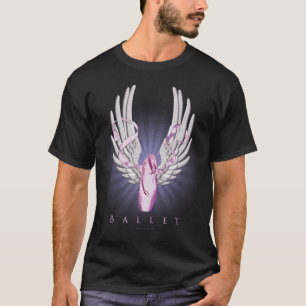 Camiseta Ballet con alas (danza)