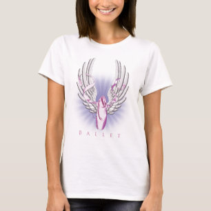 Camiseta Ballet con alas (danza)