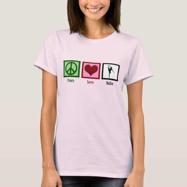 Camiseta Ballet de amor por la paz (Anverso)
